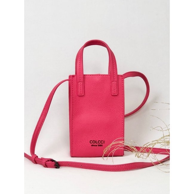 Bolsa Crossbody Material Sintético Colcci Rosa
