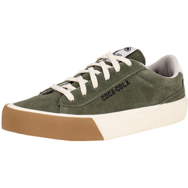 Tênis Feminino Dust Coca-Cola Cc2489 5372489 Verde Militar