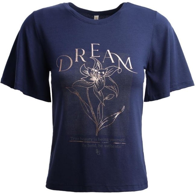 Blusa Manga Curta Feminina MARINHO