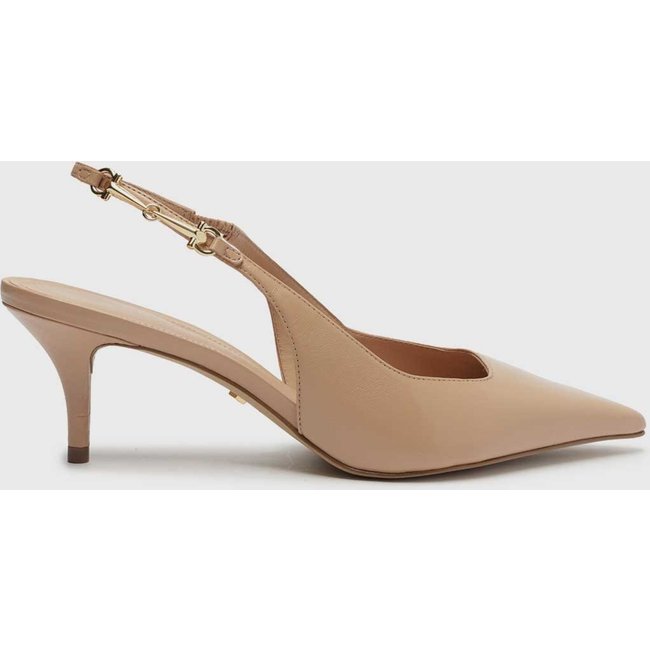 Scarpin Médio Arezzo Slingback True Sand