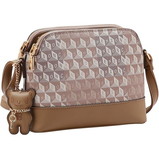 Bolsa Feminina Chenson Tridimensional 3485425 Bege