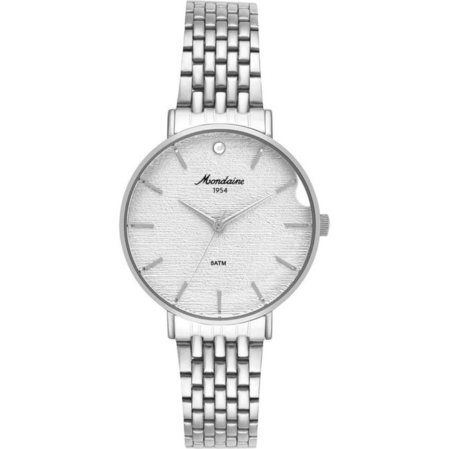 Relógio Feminino Vintage Prata Mondaine