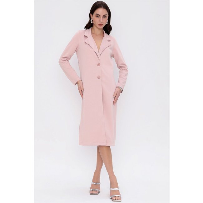 TRENCH COAT ALONGADO ROSA SKINCARE Gatabakana