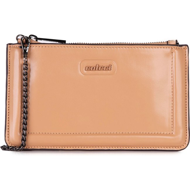 Bolsa Crossbody Colcci Flat Ve26 Bege Feminino