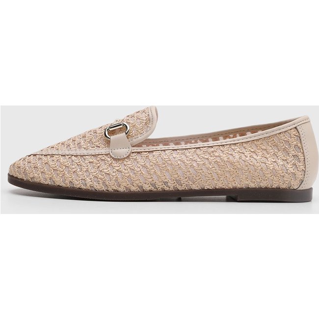 Mocassim Feminino Anacapri Tramada Bege