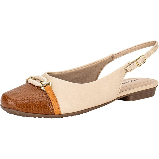 Sapato Feminino Mule Piccadilly 250269 0080269 Bege