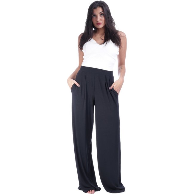 Calça Amazonia Vital Prega Yoga Fitness Preta