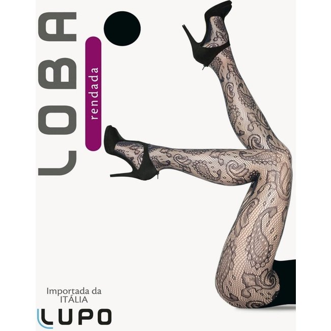 Meia Calça Rendada Loba 5187-001