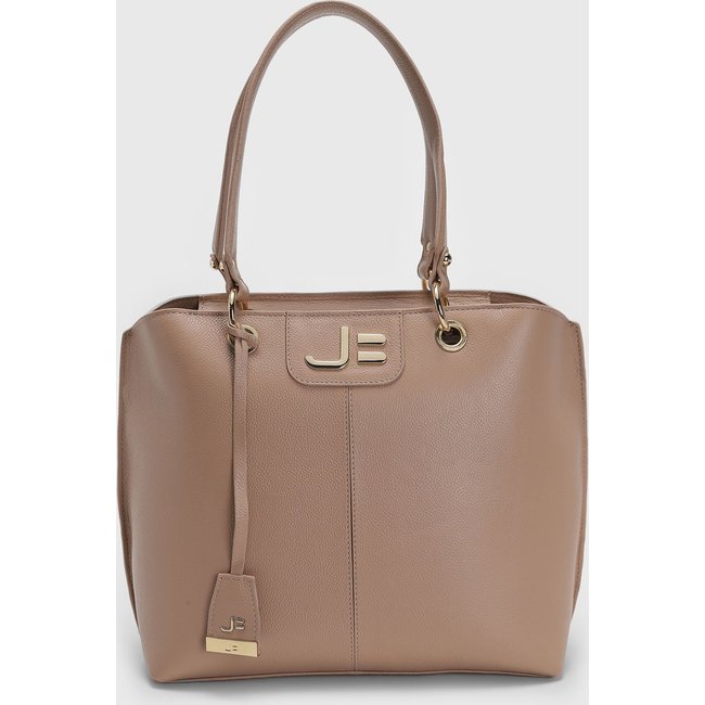 Bolsa Feminina Jorge Bischoff Grande Nude