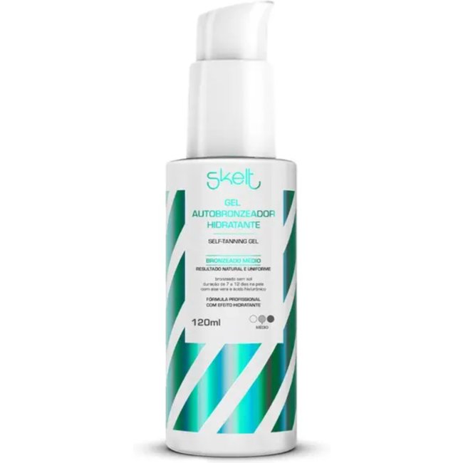 Skelt Gel Autobronzeador Hidratante 120 ml