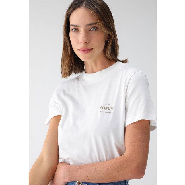Camiseta Forum Logo Branca