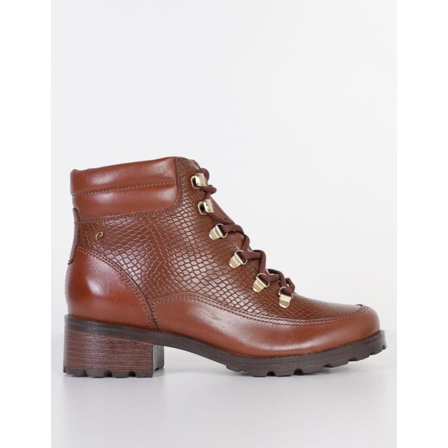 Bota Cano Curto Cities Pegada Feminina MARROM