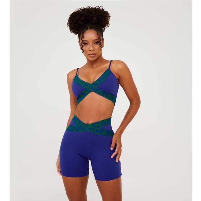 Short Attack Azul Sublime Poliamida Donna Carioca