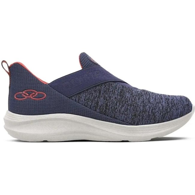 Tênis Olympikus Wellness Slip On Feminino Azul Marinho