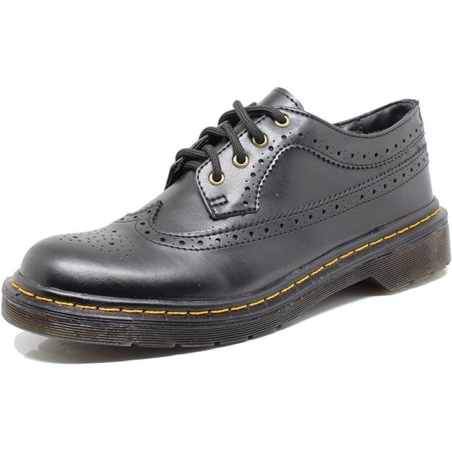 Sapato Oxford Estilo Veggie Rolly Preto