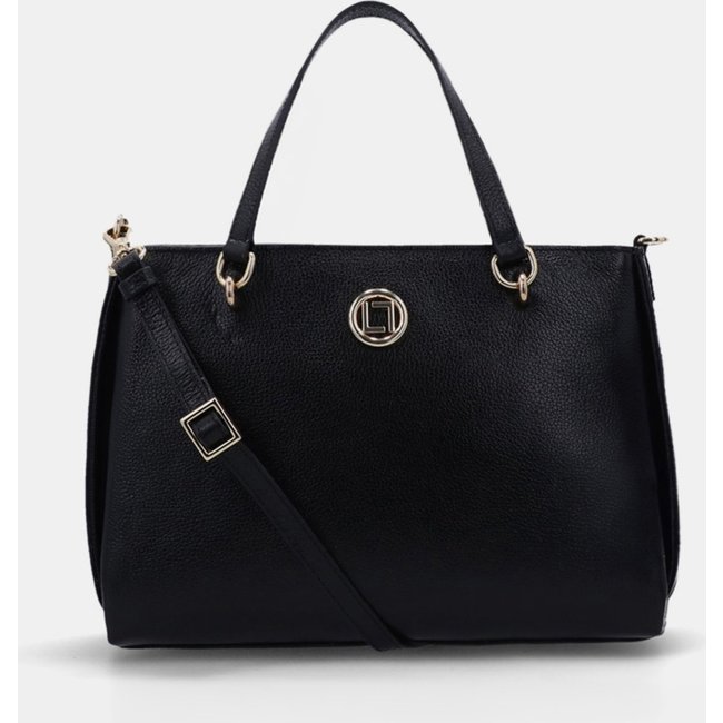 Bolsa Tote Média New Ridge - 2000607 Luz Da Lua Preto