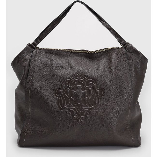Bolsa Tiracolo Feminina Capodarte Shopper Café