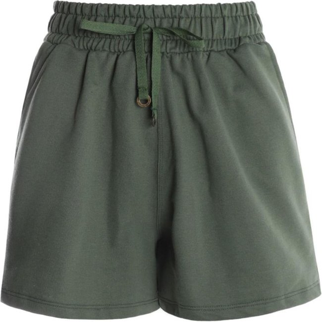 Short Moletinho Feminino VERDE