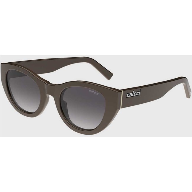 Óculos de Sol Feminino Colcci Formato Arredondado Marrom Perolado