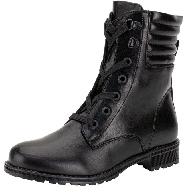 Bota Feminina Coturno Mooncity 72127 0742127 Preto