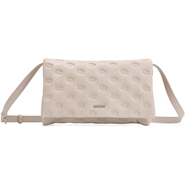 Bolsa Shoulder Colcci Texture Pr25 Bege Feminino