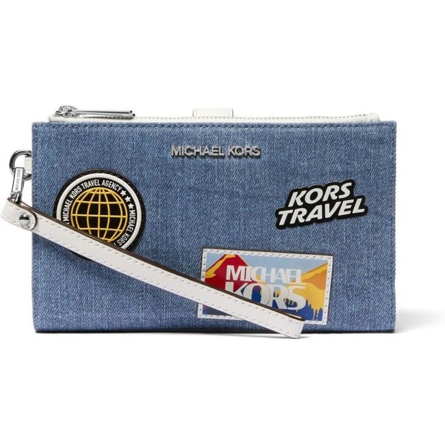 Carteira Jet Set Travel Jeans Grande 35R5stvw3c405
