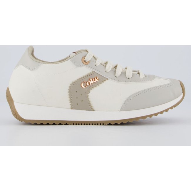 Tênis Coca Cola Eclipse Wave Feminino Off White