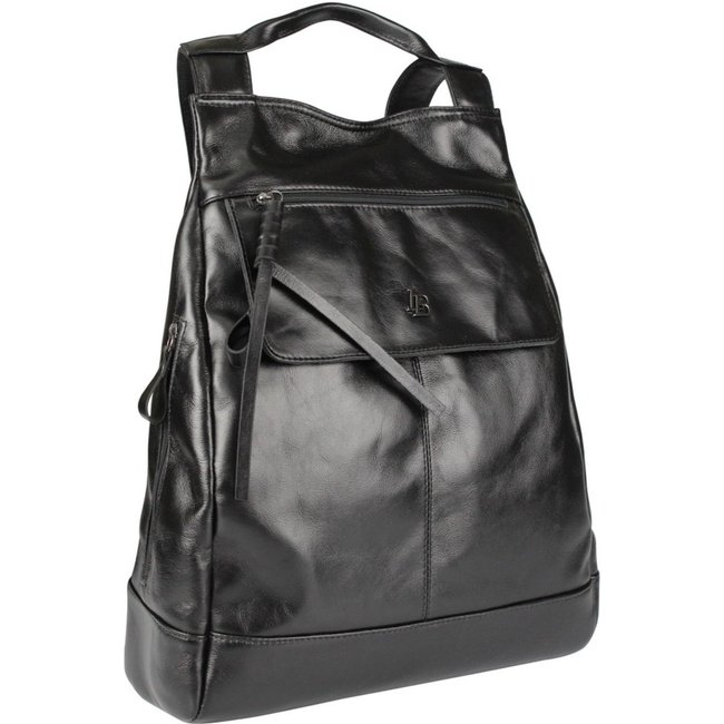 Mochila Grande Kauane Linea Bella 5291 Preto