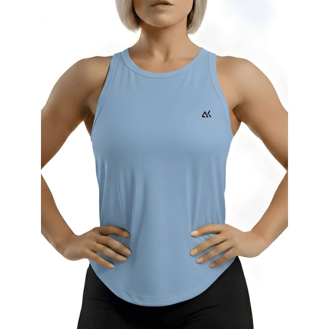 Regata Feminina Longline ALFA KING Azul