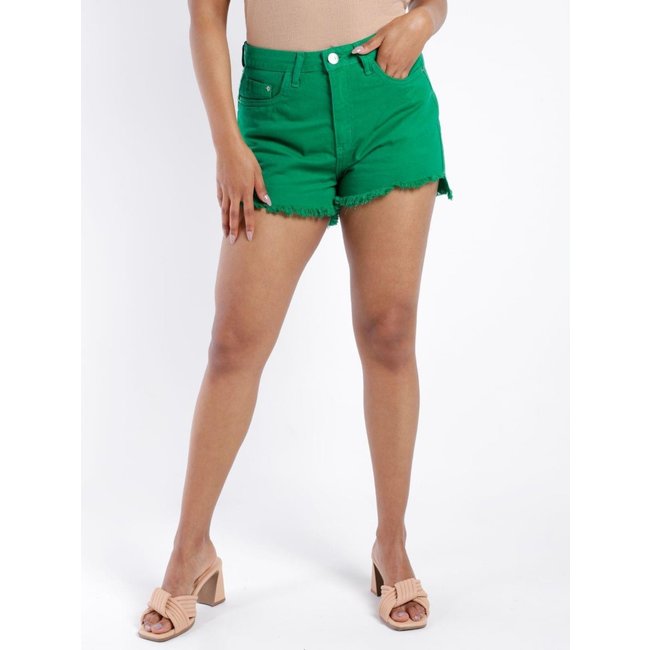 Short Sarja Autentique Feminino VERDE
