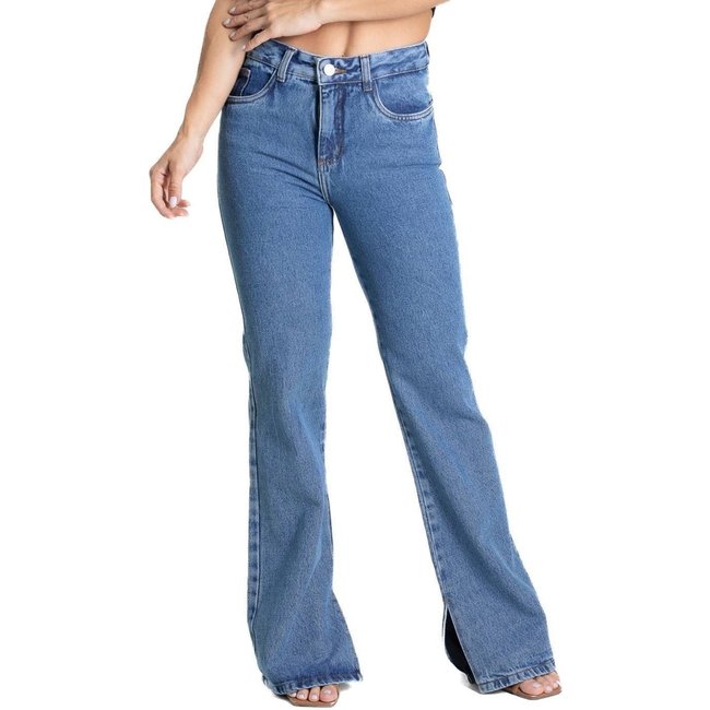 Calça Jeans Sawary Boot Cut - 281406 - Azul - Sawary