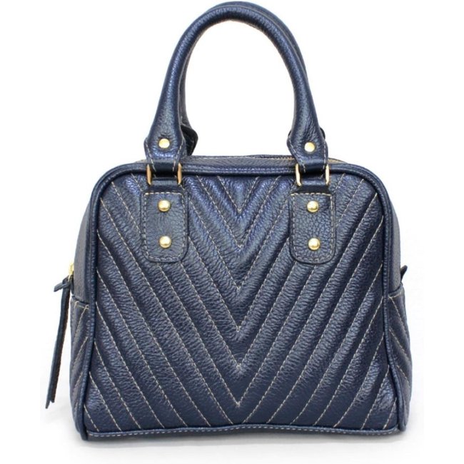 Bolsa SN Couros Viena Azul