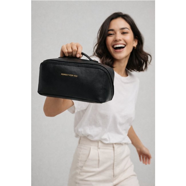 Necessaire Espaçosa Viagem Divisórias Organizadoras Feminina