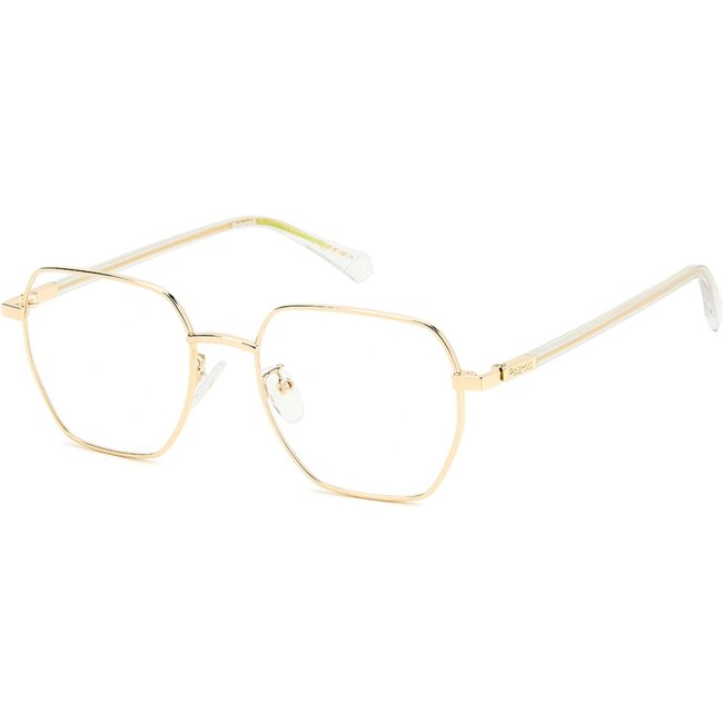 Armação de Óculos Polaroid Pld D524/G J5G - Dourado 52