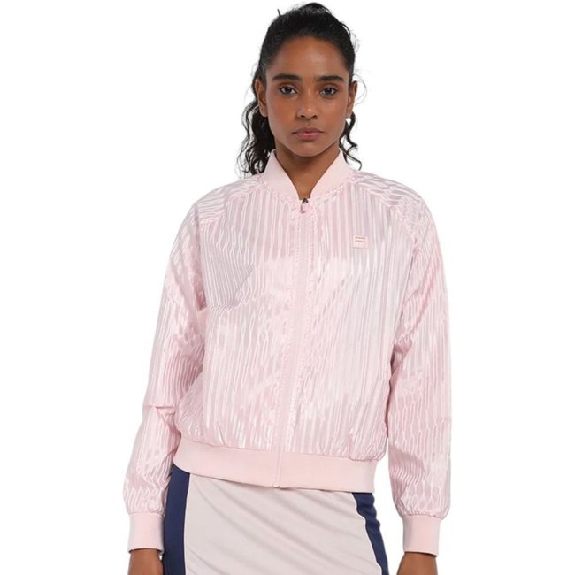 Jaqueta Fila Goffer Feminina - Rosa - fila