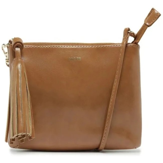 Bolsa Anacapri Tiracolo Média Tassel Marrom