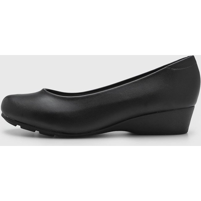 Scarpin Feminino Modare Salto Anabela Preto