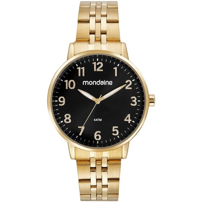 Relógio Feminino Casual Dourado Mondaine