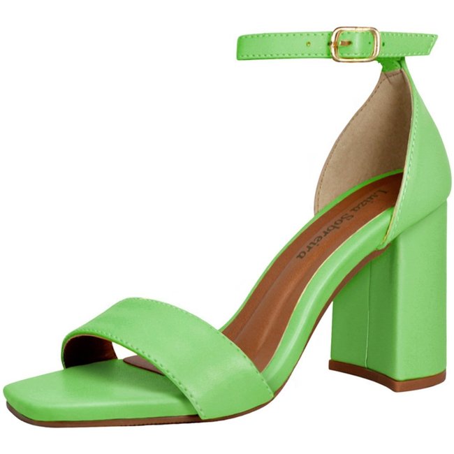 Sandália Salto Alto Grosso Luiza Sobreira Verde Mod. 2165