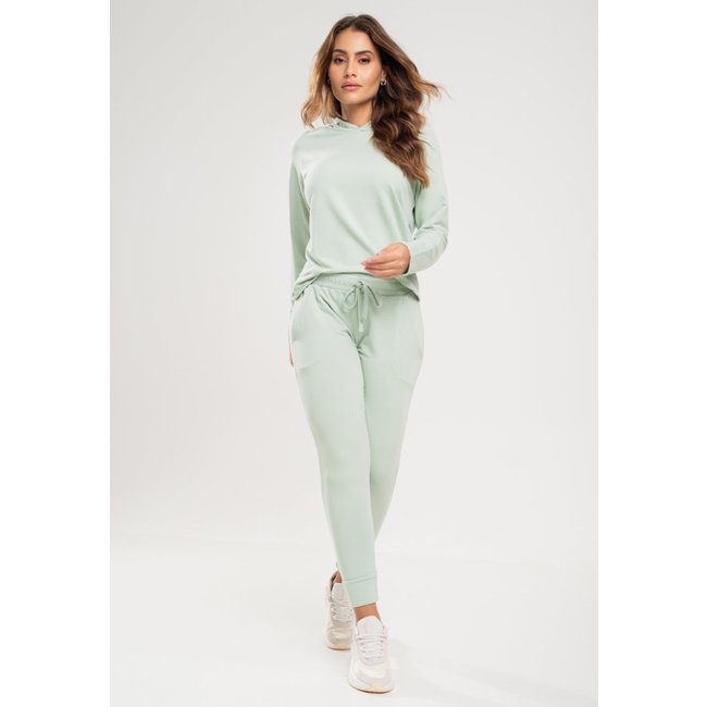 Calça Salvatore Comfy Jogger Moletinho Verde Claro