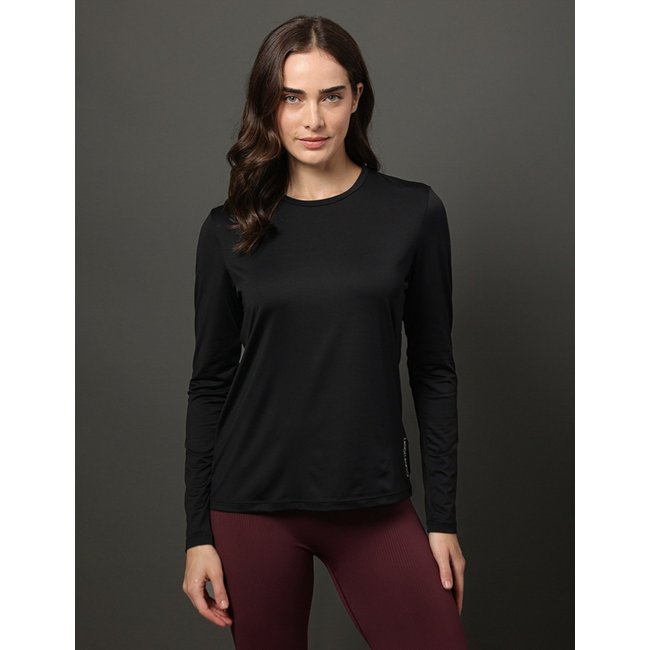 Camiseta Feminina Uv Calvin Klein Swimwear - Preto Calvin Klein Jeans