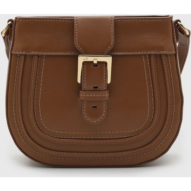 Bolsa Feminina Jorge Bischoff Fivela Marrom