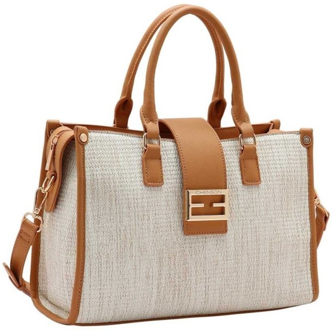 Bolsa Feminina Chenson Elegance 3485322 OFF WHITE