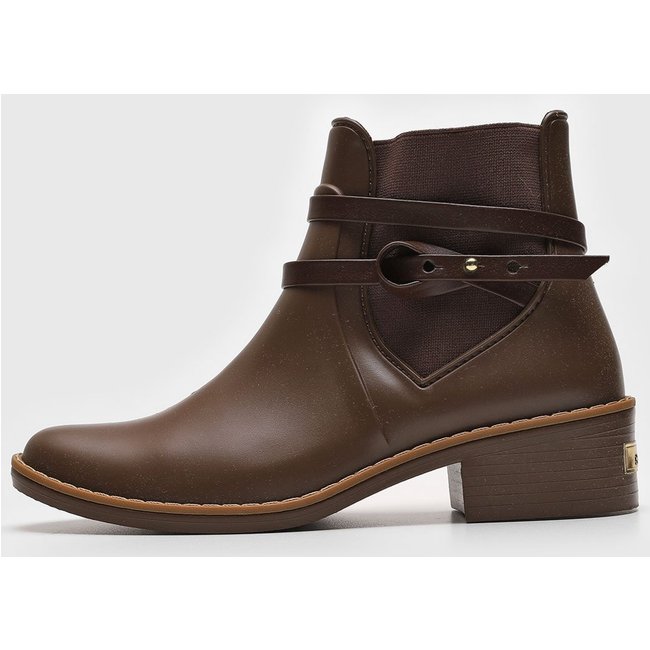 Bota Chelsea Colcci Tiras Marrom
