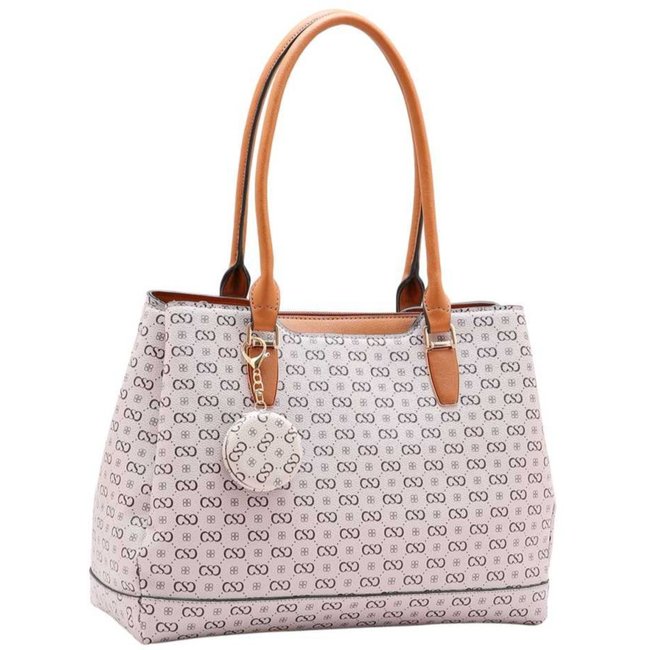 Bolsa Feminina Chenson Monograma Elegance 3485405 Bege