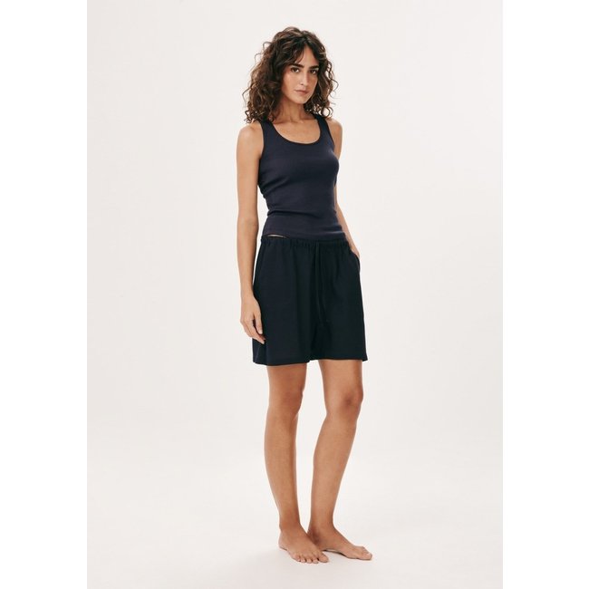 Shorts Feminino Reto Em Viscolinho Hering