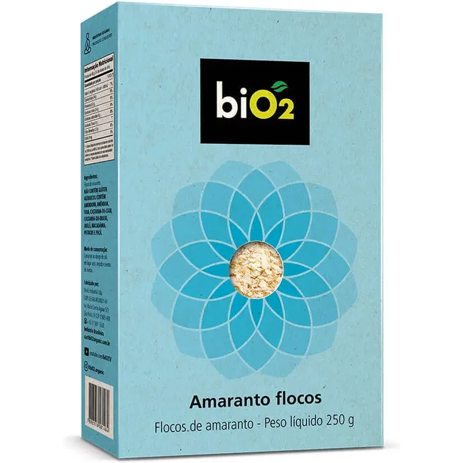 Amaranto em Flocos biO2 Andes 250g