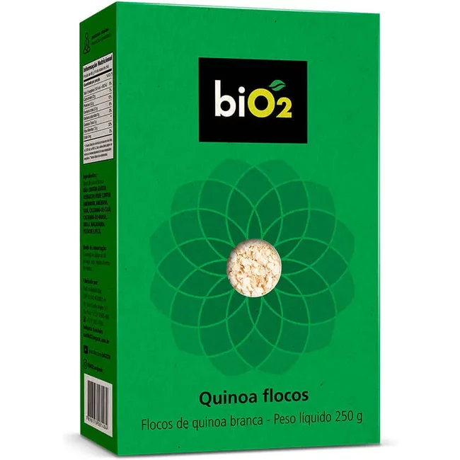 Quinoa em Flocos biO2 Andes 250 g