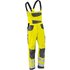 KÜBLER® unisex Warnschutz-Latzhose REFLECTIQ warngelb, anthrazit Größe 90