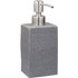 relaxdays Seifenspender 10031054_111 grau Polyresin 200,0 ml